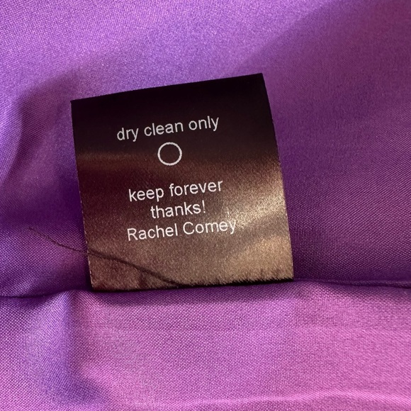 Rachel Comey Violet Purple Amboy Blazer Double Breasted Boxy Straight Jacquard 4 - Picture 9 of 10